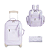 Kit Mala de Rodinha + Mochila Urban Lisa Lavandas - Masterbag Baby - Imagem 1