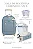 Kit Mala de Rodinha + Mochila Urban Carrinhos Azul - Masterbag Baby - Imagem 7