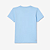 Camiseta Infantil de Algodão Sport Ultra Dry Azul Pastel - Lacoste - Imagem 2