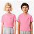 Camiseta Infantil em Jérsey de Algodão Rosa  - Lacoste - Imagem 5
