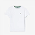 Camiseta Masc Infantil em Jérsey de Algodão Branco - Lacoste - Imagem 3