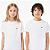 Camiseta Masc Infantil em Jérsey de Algodão Branco - Lacoste - Imagem 1