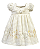 Vestido Maquinetado Estampa Safari - Anjos Baby - Imagem 1