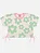 Conjunto Infantil Fem Blusa E Short Floral Verde Mundo - Cinti - Imagem 4
