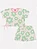 Conjunto Infantil Fem Blusa E Short Floral Verde Mundo - Cinti - Imagem 3
