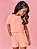 Conjunto Infantil Fem Monocromático Borboleta Laranja Neon Mundo - Cinti - Imagem 1