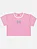 Conjunto Infantil Fem Monocromático Borboleta Rosa Mundo- Cinti - Imagem 2