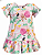 Vestido Rosa Estampado Selva 01-Anjos Baby - Imagem 1