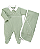 Saída Maternidade Masc Malha Tricot Verde RN - Anjos Baby - Imagem 1