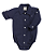 Body Masc ML Azul Marinho P - Anjos Baby - Imagem 1