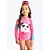 Conjunto Fem Blusa ML Proteção UV e Calcinha Estampa Donut's Panda - Marujos e Sereias - Imagem 1