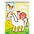 Livro-Pad de Colorir Com Glitter: Fazenda - Happy Books - Imagem 3