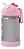 Garrafa Térmica Flip com Alça de Silicone Carrossel Rosa 350ml- Bup Baby - Imagem 2