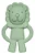 Mordedor em Silicone Leãozinho Verde - Buba - Imagem 3