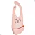 Babador em Silicone com Pega Migalhas Gumy Pêssego- Buba - Imagem 5