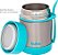 Pote Térmico com Colher Azul - Buba - Imagem 3