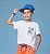 Camiseta Masc Branca com Corais - Oliver - Imagem 1