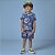 Conjunto Masc Camisa e Bermuda Fundo do Mar - Oliver - Imagem 1