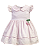 Vestido Maquinetado Rosa c/ Cerejas - Anjos Baby - Imagem 1