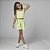 Conjunto Fem Infantil Blusa Cropped e Short Listrado Verde - Mylu - Imagem 1