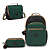 Mochila Seoul Xl + Lancheira New Kichirou + Estojo Gitroy Verde Tree House Bl - Kipling - Imagem 1