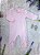 Macacão Fem ML c/ Ziper Plush Rosa- Bibe - Imagem 1