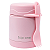 Pote Térmico com Talher 300ml Rosa - Bup One - Imagem 1