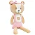 Ursinho Soft Cookie Rosa - Buba - Imagem 3
