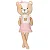 Ursinho Soft Cookie Rosa - Buba - Imagem 4
