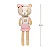 Ursinho Soft Cookie Rosa - Buba - Imagem 5