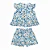 Conjunto Fem Blusa e Short Margaridas - Bibe - Imagem 1
