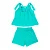 Conjunto Blusa de Alcinha e Short Azul - Bibe - Imagem 1