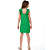Vestido Infantil Feminino em Malha Canelada Verde- Luluzinha - Imagem 2