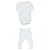 Conjunto Pagão Canelado Branco - Grow Up - Imagem 1
