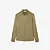 Camisa Fem Slim Fit com Gola Canelada em Tecido Fluido Verde - Lacoste - Imagem 4