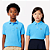 Camisa Polo MC Infantil em Petit Piquet Azul - Lacoste - Imagem 1