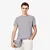 Camiseta Masc Estampada em Algodão Cinza GG - Lacoste - Imagem 1