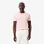 Camiseta Masc Básica de Algodão Pima Rosa Claro P- Lacoste - Imagem 1