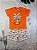 Conjunto Masc Camiseta Laranja e Bermuda Altas Aventuras - Jaca Lelé - Imagem 1