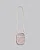 Vestido Maquinetado c/ Bolsa Rosa /Creme Chic - Anjos Baby - Imagem 4