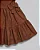Vestido Maquinetado Chic  Terracota Escuro - Anjos Baby - Imagem 4