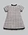 Vestido Tweed Rosa c/ Detlahes em Preto - Anjos Baby - Imagem 2