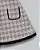 Vestido Tweed Rosa c/ Detlahes em Preto - Anjos Baby - Imagem 4