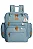 Kit Mala Maternidade de Rodinha + Mochila Maternidade Urban Barquinhos Lisa Azul - Masterbag Baby - Imagem 7