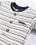 Conjunto Masc Body Listrado com Short Jeans P- Anjos Baby - Imagem 3