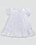 Vestido Batizado Maquinetado C/ Renda e Ramos - Anjos Baby - Imagem 2