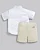 Conjunto Masc Bata MC e Bermuda Linho / Oxford Batizado- Anjos Baby - Imagem 2
