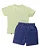 Conjunto Masc Camiseta Selva e Short Azul M - Anjos Baby - Imagem 2