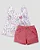 Conjunto Fem Blusa Florida e Borboleta e Short M - Anjos Baby - Imagem 1