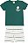 Conjunto Masc Camiseta Verde Skate e Bermuda Listrada - Jaca Lelé - Imagem 1